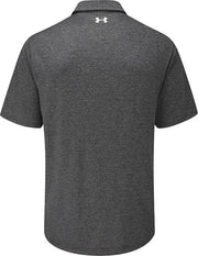 UA Playoff Polo 2.0-Zwart / Venom Rood - Heren maat: XS    heren > golf kleding > polo