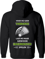 voor mij geen therapie