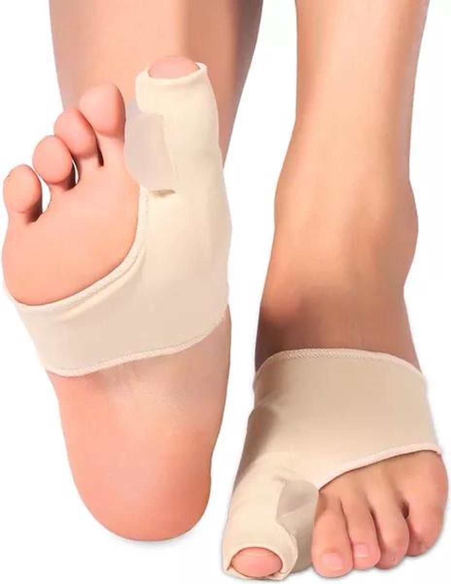 LOUZIR  Hallux Valgus Universeel Voorvoetsok - teenspreider