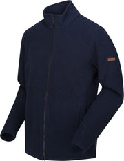 Esdras Fleece met honingraatpatroon en rits over de volle lengte van Regatta voor Heren