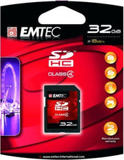 Emtec SDHC 32GB 60X 32GB SDHC Class 4 flashgeheugen