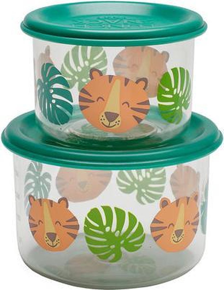 Sugarbooger - Lunch Snack Containers - Tiger