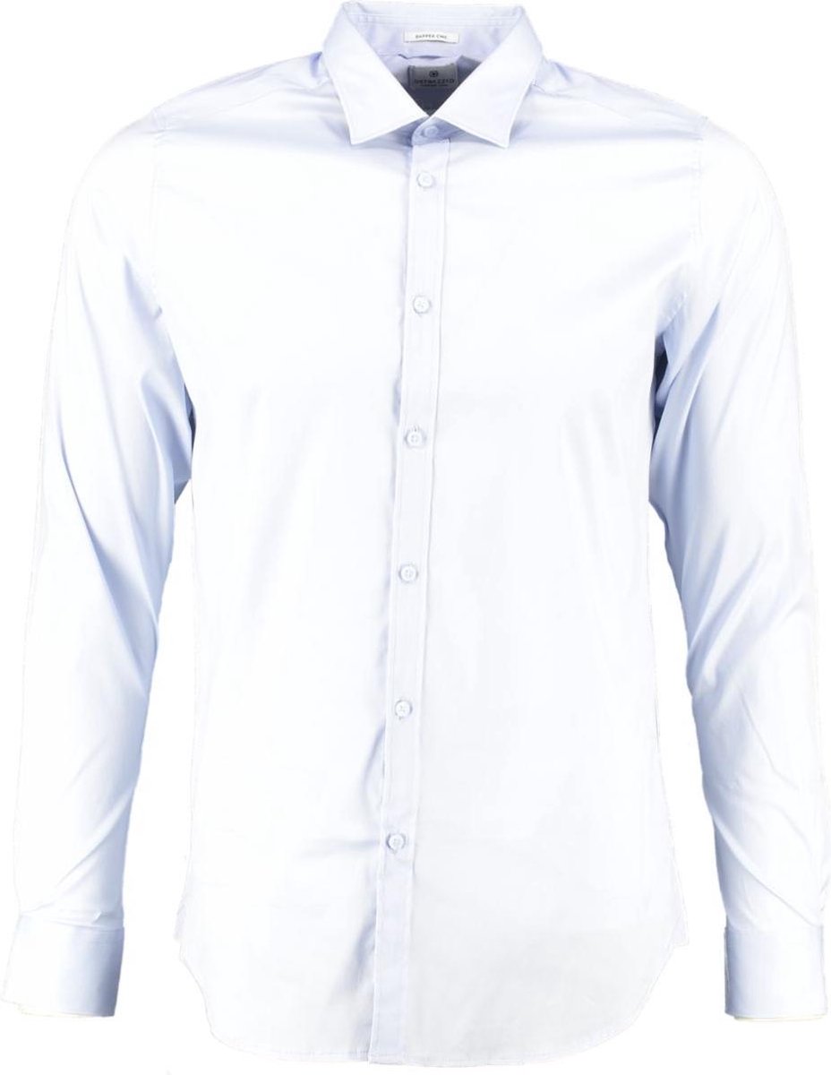Dstrezzed lichtblauw overhemd italian stretch poplin - Maat L