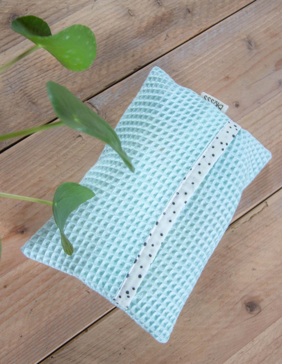 BILLENDOEKJESHOES -  Mintgroen/stippen