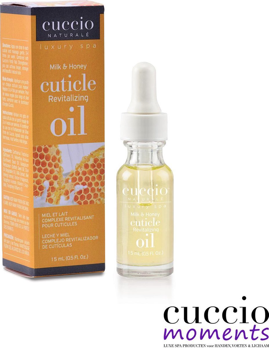 Cuccio Nagellak Cuticle Revitalizer Complex Oil Milk & Honey