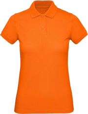 B&C Dames Oranje Polo REGULAR FIT Maat XXL 100 % Katoen
