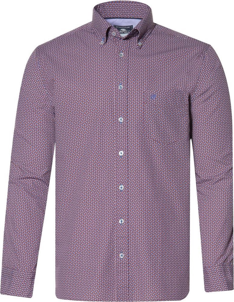 Campbell Classic Casual Overhemd Heren lange mouw