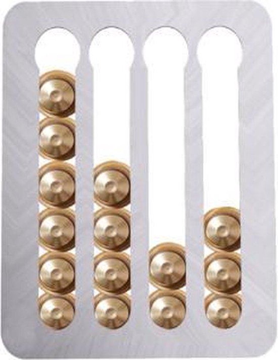 Nespresso Capsulehouder RVS