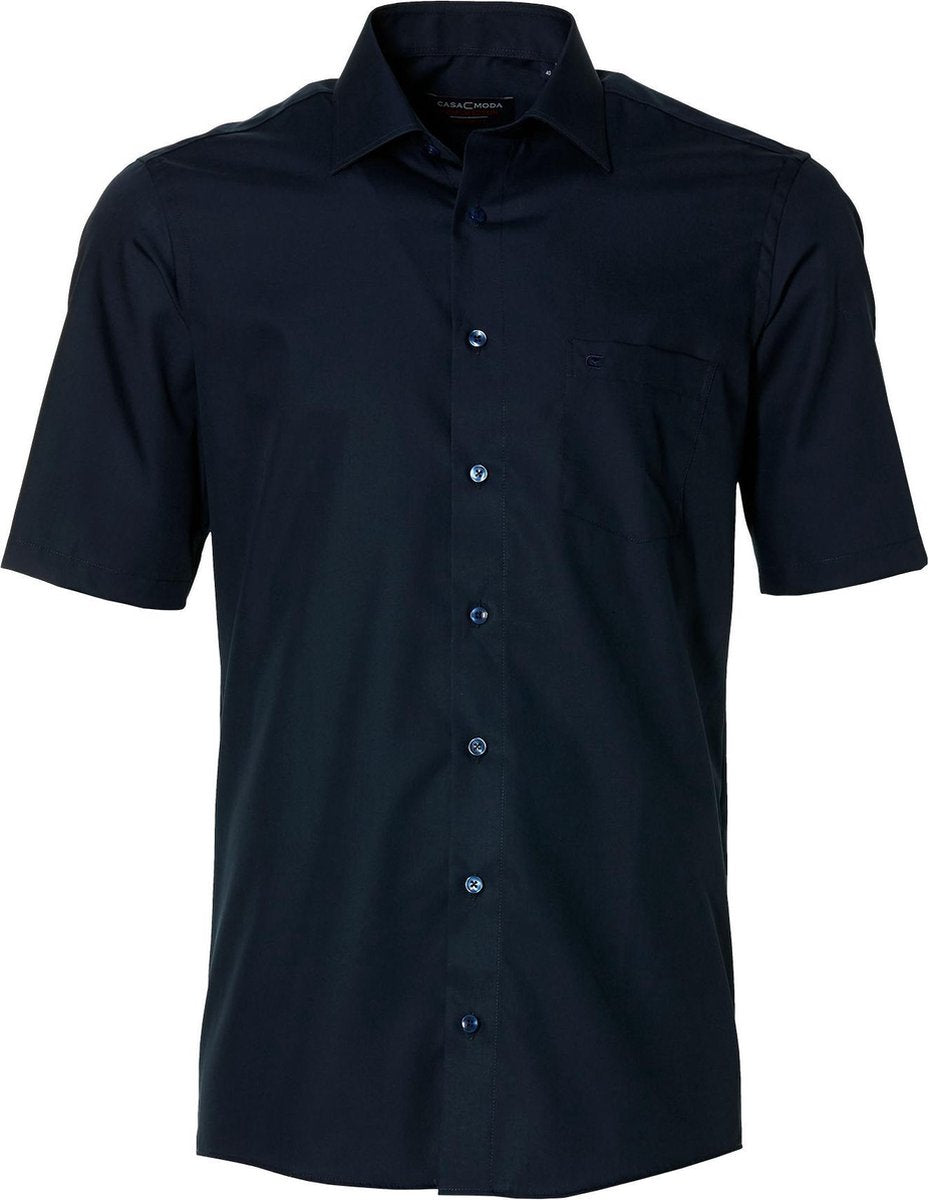 Casa Moda Overhemd - Regular Fit - Blauw - 54