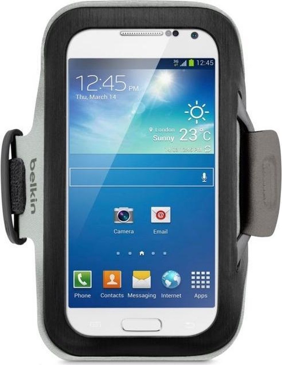 Belkin SlimFit Sportarmband voor de Samsung Galaxy S4 mini - Zwart