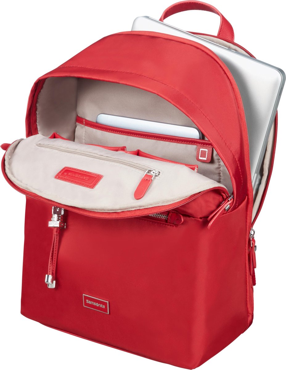 Samsonite Laptoprugzak - Karissa Biz Round Backpack 14.1 inch Formula Red