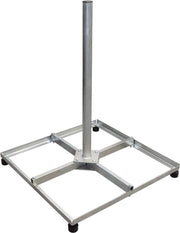 Blueqon De Montabel Tegelvoet 30X30 Hoogte 120 CM | 76 Ø  - Antenne Montagebeugels