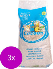 Cocoon Hennepstro - Bodembedekking - 3 x 3 kg