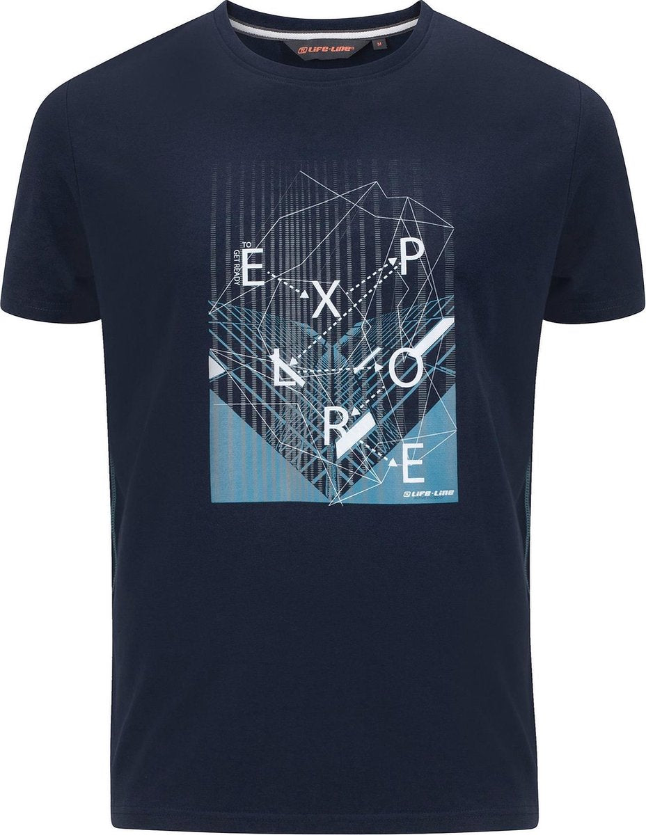 Life-Line Otley T-shirt - Heren Outdoor Shirt - Sneldrogend Wandelshirt