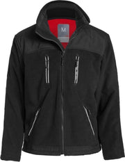 Fleece jack FHB Lothar maat M zwart