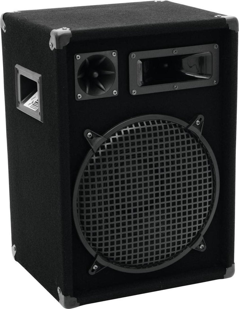OMNITRONIC dj speakers set - DX-1222 - 3-weg - 600 W - dj boxen