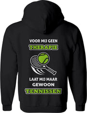 voor mij geen therapie