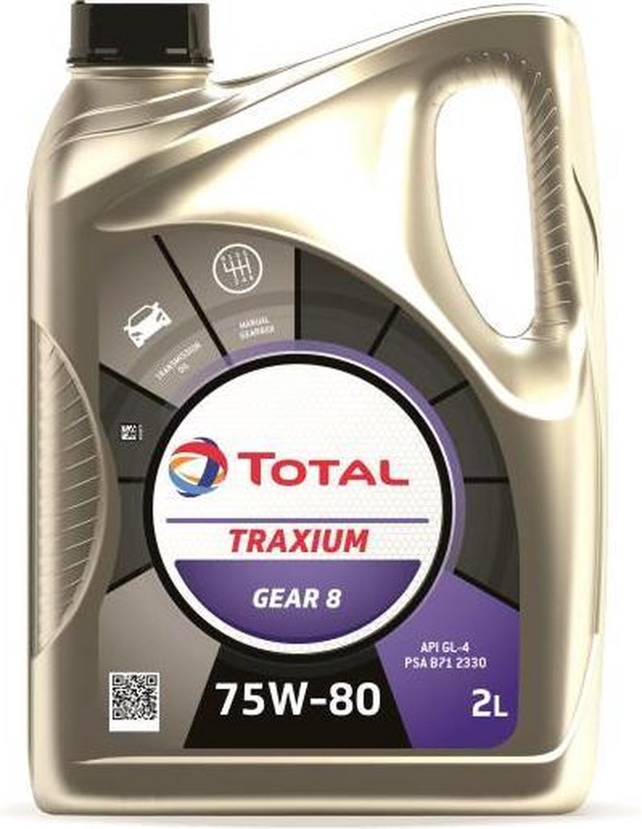 TOTAL TRAXIUM GEAR 8 75W80 2 LITER