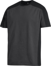 FHB Marc TShirt tweekleurig AntracietZwart maat M
