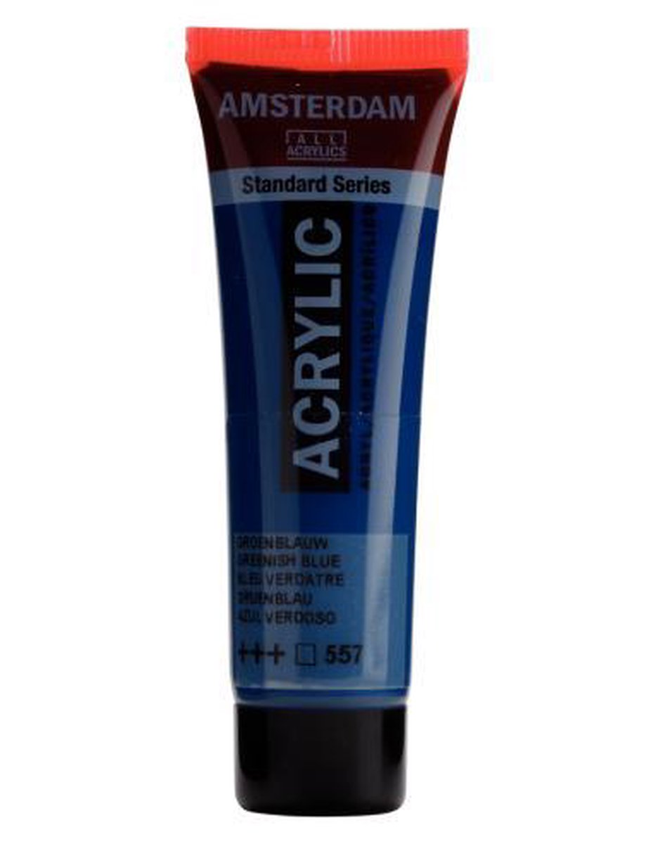 Acrylverf - 557 - Groen blauw - Amsterdam - 20ml