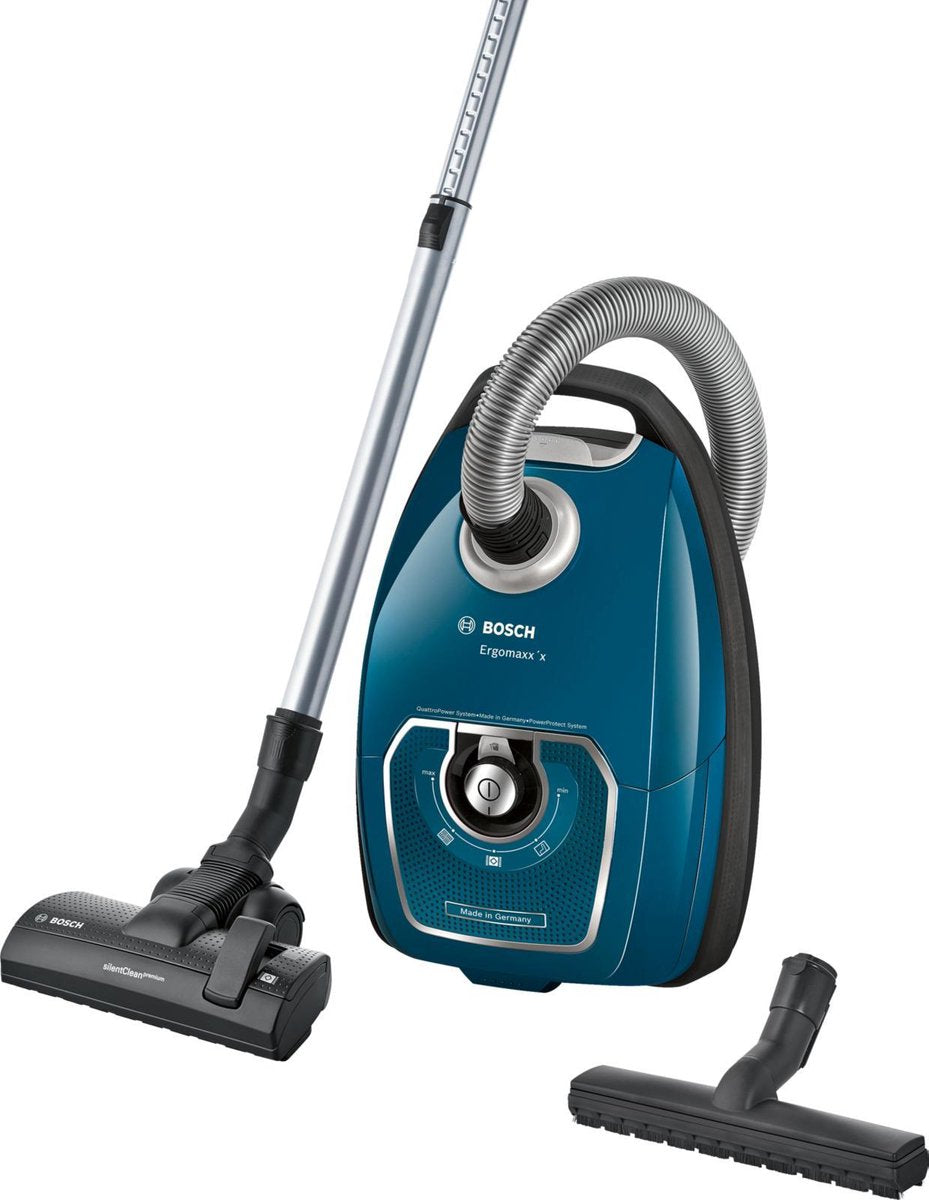 Bosch Ergomaxx'x BGL7PRO - Stofzuiger met zak - Petrol blauw