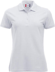 Clique Manhattan Dames Polo Wit maat L