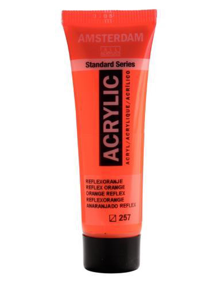 Acrylverf - Reflex oranje - Amsterdam - 20ml