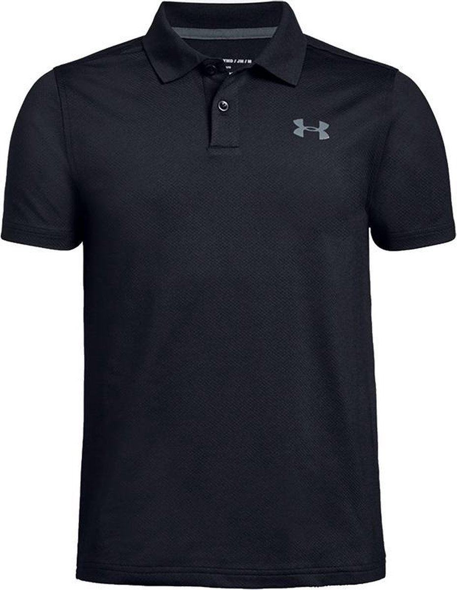 Performance Polo 2.0 Zwart - Jongens maat: 146    kinderen > golf kleding > golf jongens > polo