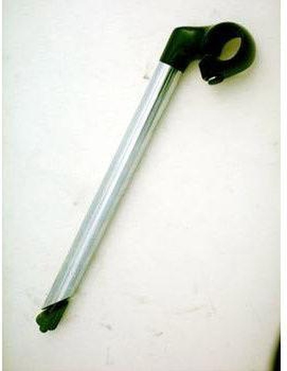 Stuurpen Kalloy 21.1mm 30/280 zwart/chroom