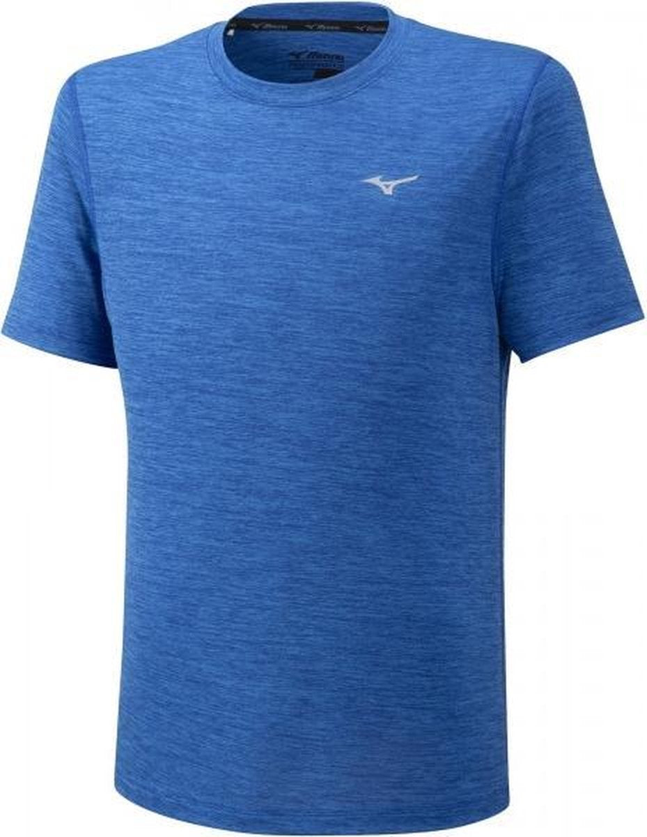 Mizuno Impulse Core Shirt Heren - donkerblauw - maat S