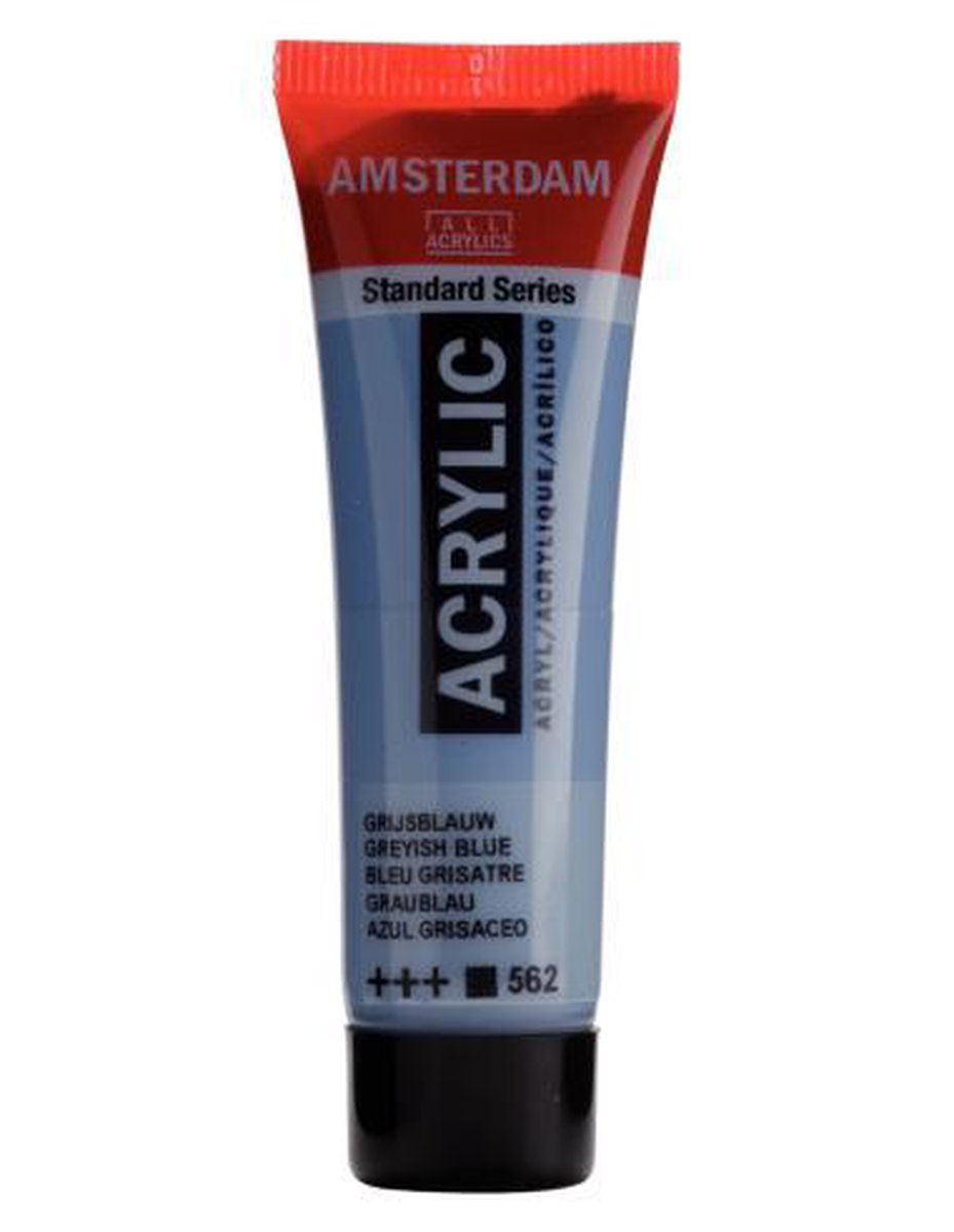 Acrylverf - 562 - Grijs blauw - Amsterdam - 20ml