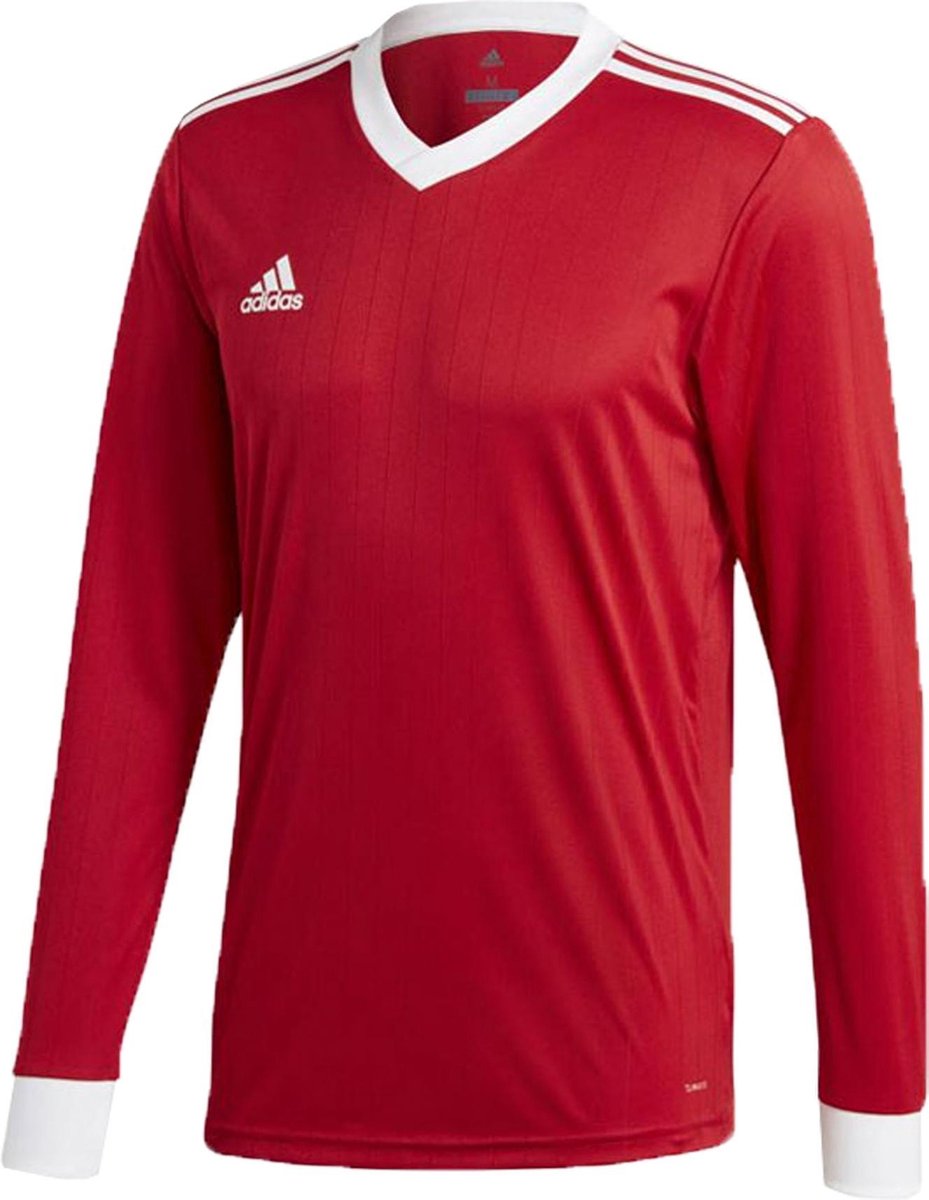 adidas Tabela 18 LS Shirt - Rood - maat XXL