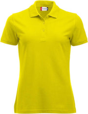 Clique Manhattan Dames Polo Signaalgeel maat M
