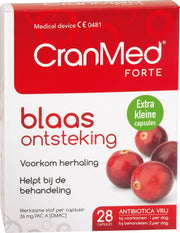 Lucovitaal CranMed Forte Blaas Ontsteking Voedingssupplement - 28 Capsules