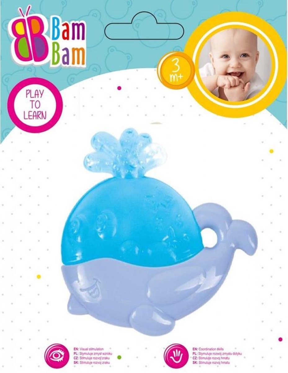 Bijtring Watergel Gevuld – Fruit Bijtring – Koelbijtring – Baby – Walvis