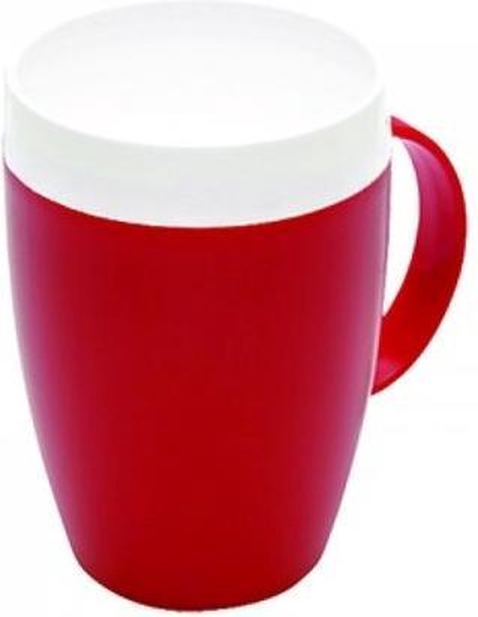 Conische beker - rood - Ornamin