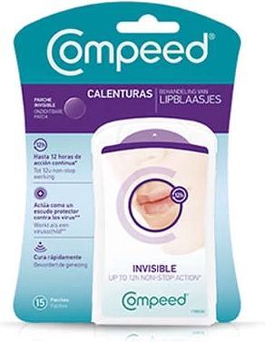 Compeed Calenturas 15 Parches Invisibles