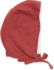 Byastrup Babypopkleding Mutsje Meisjes 38-42 Cm Katoen Bordeaux