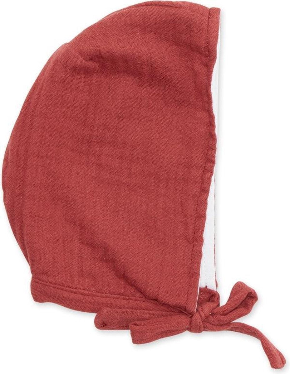 Byastrup Babypopkleding Mutsje Meisjes 38-42 Cm Katoen Bordeaux