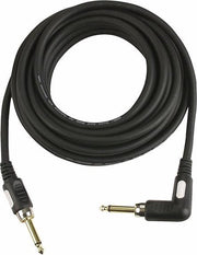 DAP Audio Gitaarkabel 6m - Gitaar Kabel Jack naar Jack Haaks 6mm - Vergulde connectoren