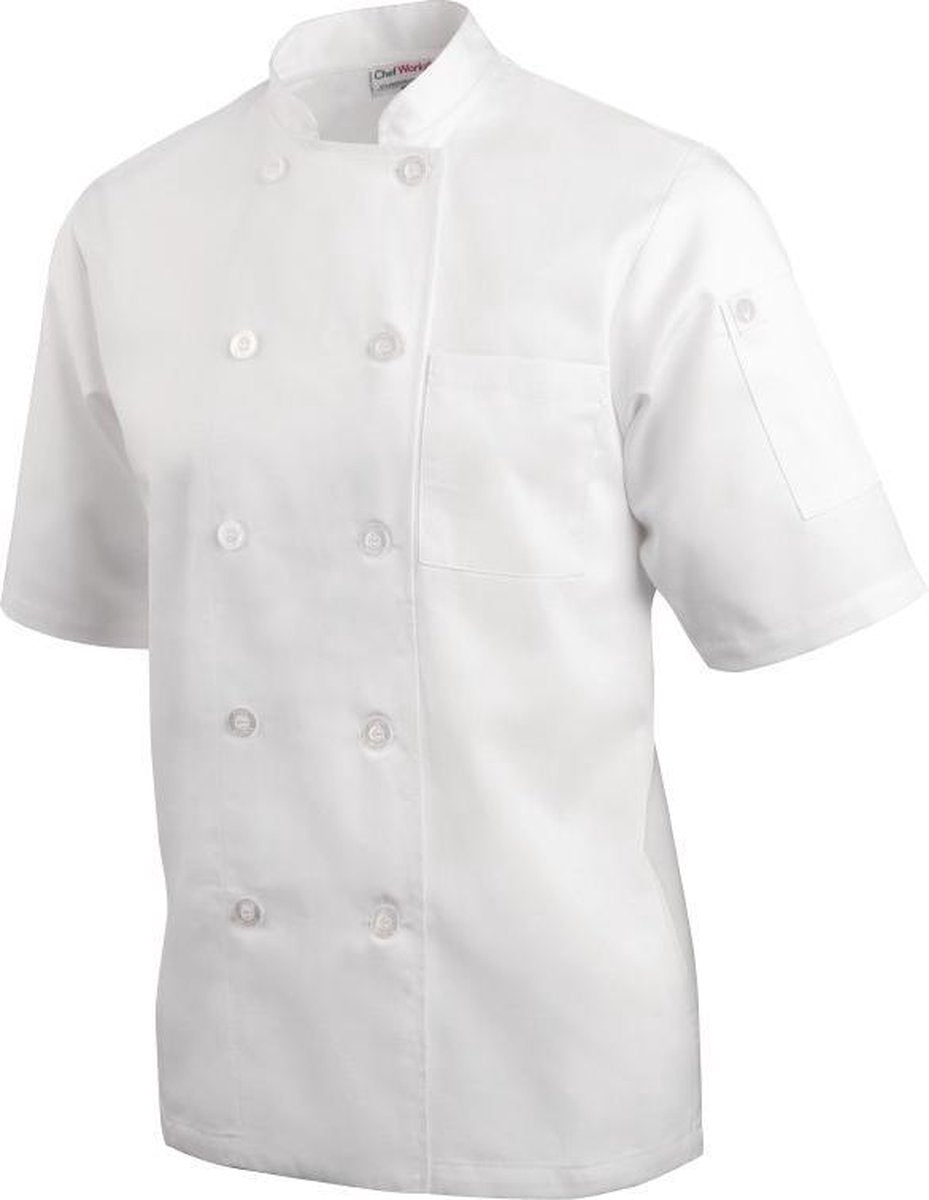 Chef Works Koksbuis Vonay - Uniseks - Wit - Maat: L