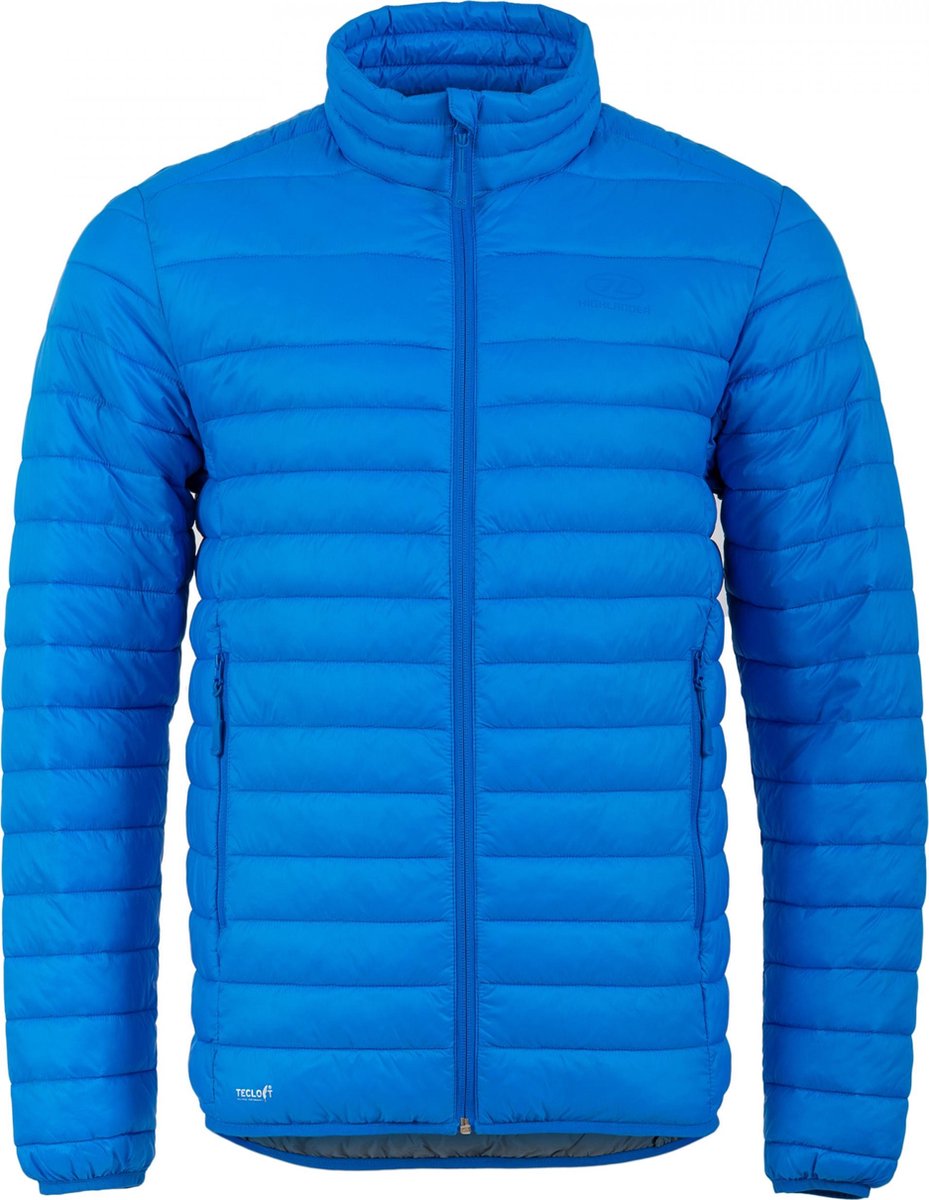 Highlander Outdoorjas Fara Heren Nylon Blauw Maat L