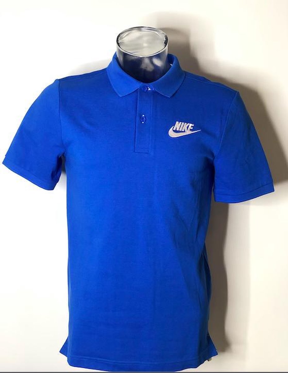 Nike Sportswear (Blauw) Dry-Fit (Polo) - Maat S