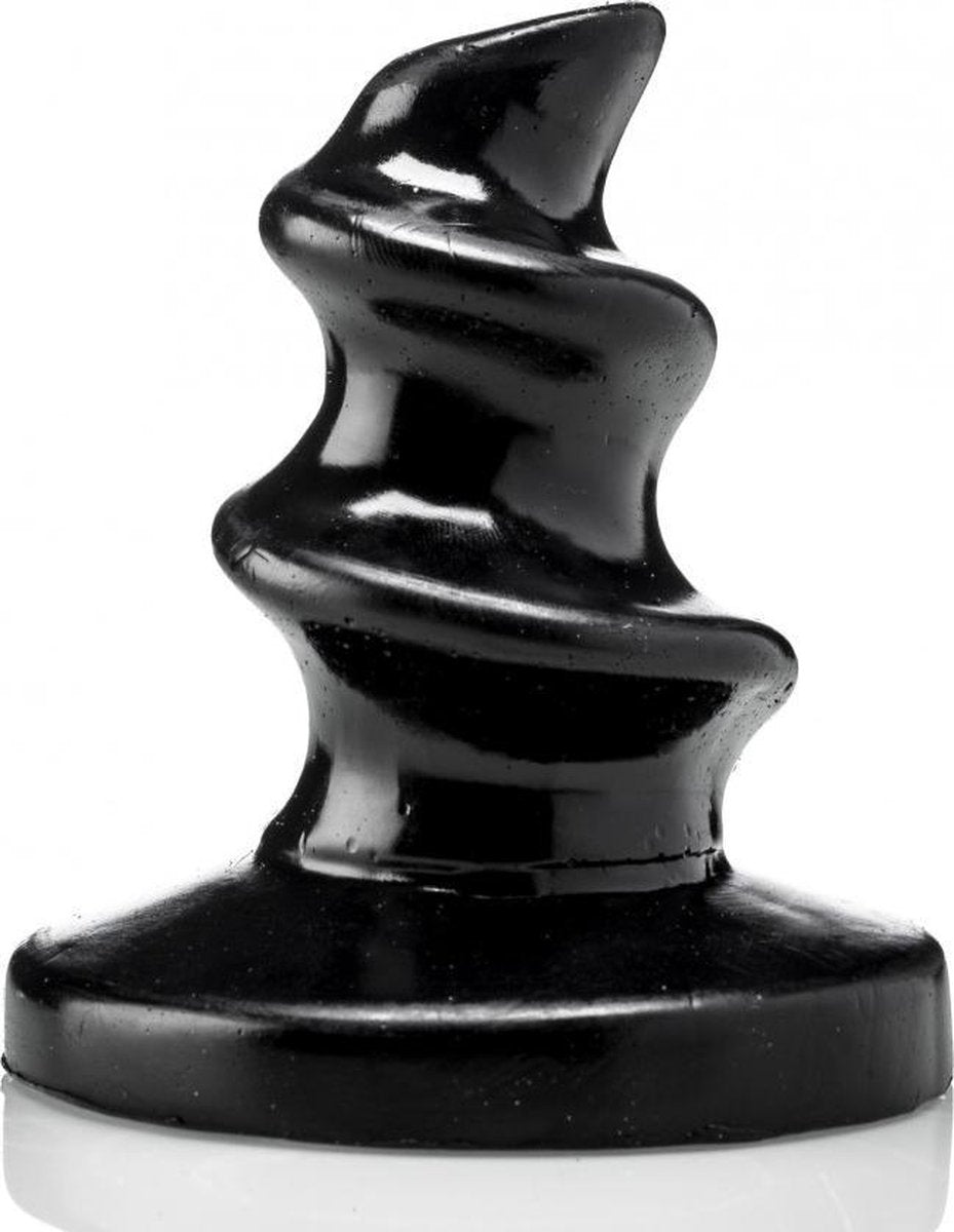XXLTOYS - Mario - XXL Plug - Inbrenglengte 9.5 X 6 cm - Black - Uniek design Buttplug - Stevige Anaal plug - Made in Europe