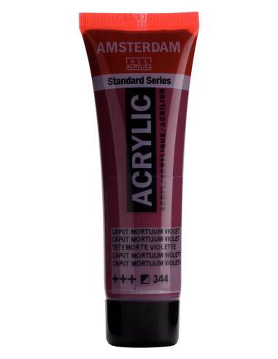 Acrylverf - 344 - Caput mortuum violet - Amsterdam - 20ml