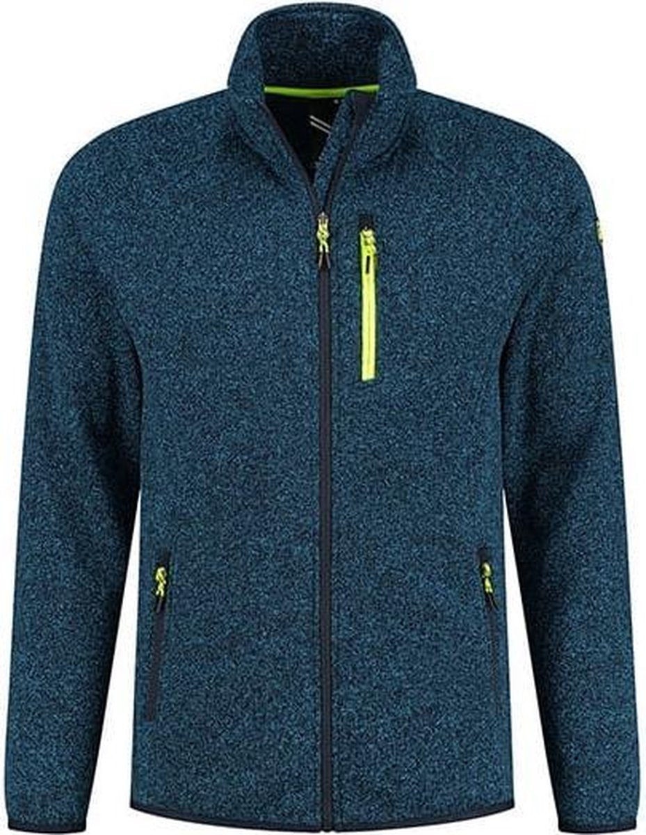 Kjelvik heren vest Aron blauw - maat 3XL