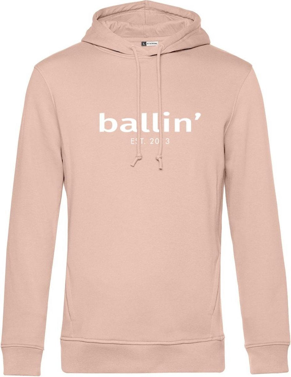 Ballin Est. 2013 - Heren Hoodies Basic Hoodie - Roze - Maat XS
