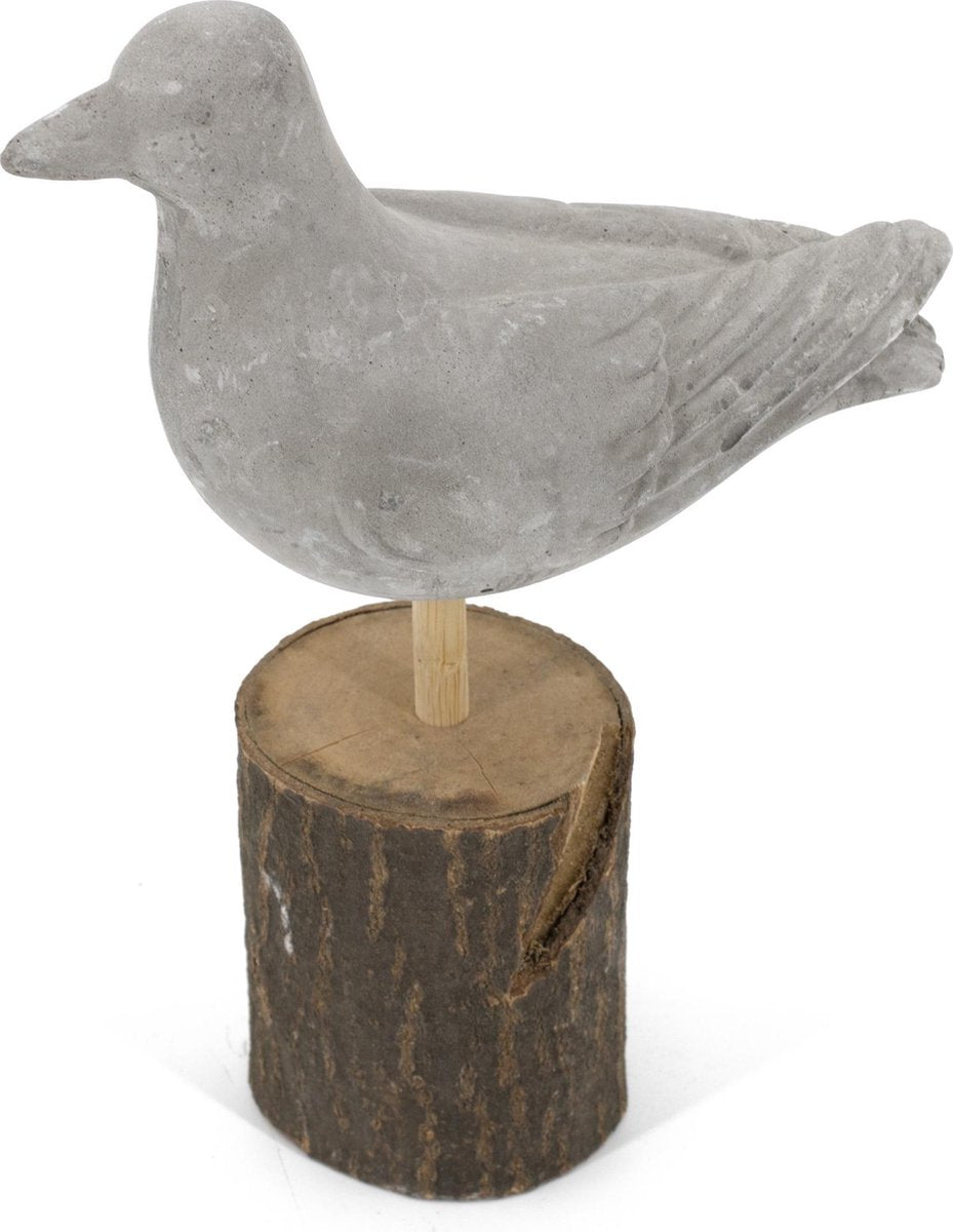 Betonnen vogel