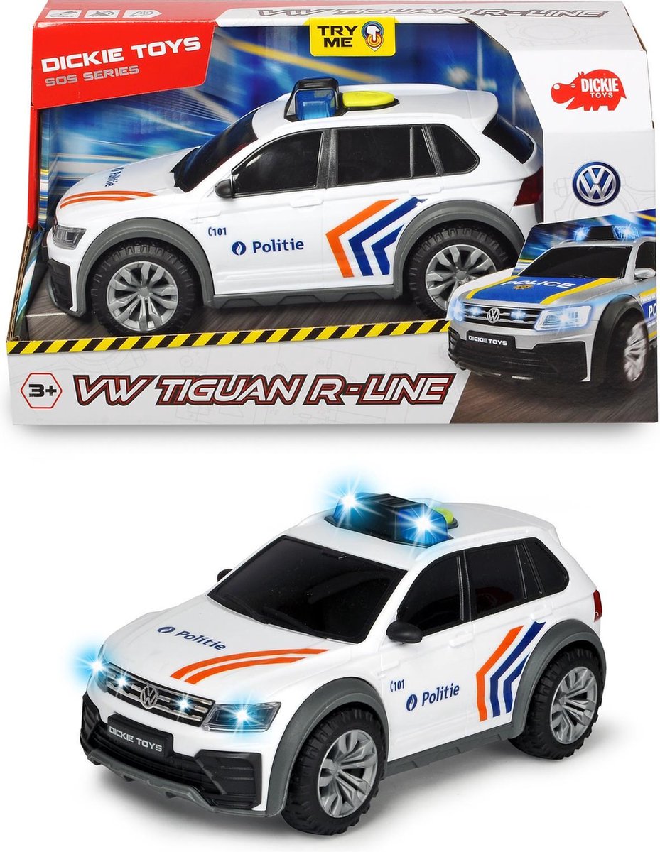 Dickie VW Tiguan R-Line Belgie - Politiewagen