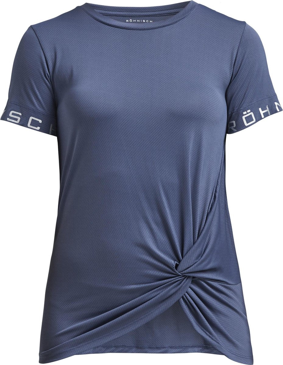 Röhnisch Sportshirt Knot Blauw Dames L